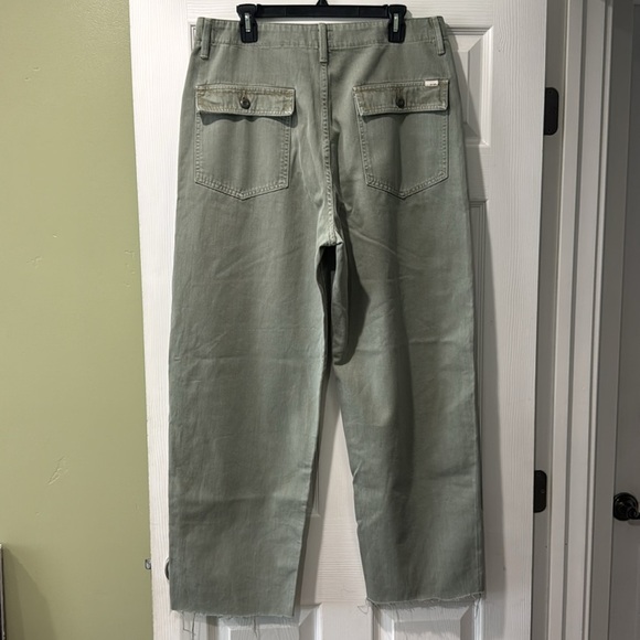 MOTHER The Patch Pocket Wide Leg Jeans - Picture 8 of 14